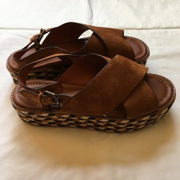 Coach sandals platforms/wedges size 11 - Picture 9 of 15